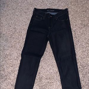 NWOT Never Worn Mott & Bow dark blue skinny jeans